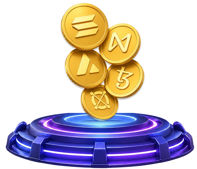 Crypto Token Showcase Display
