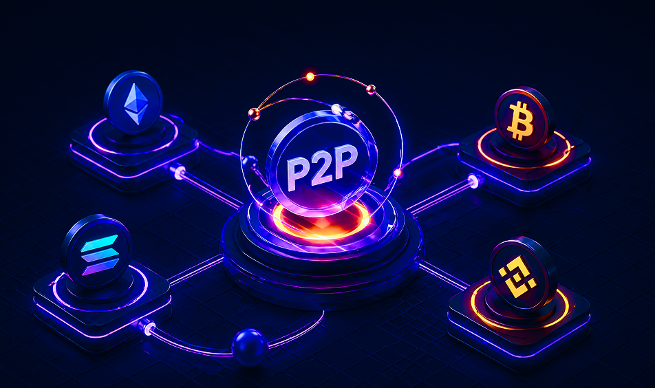 P2P Crypto Exchange Network Visualization