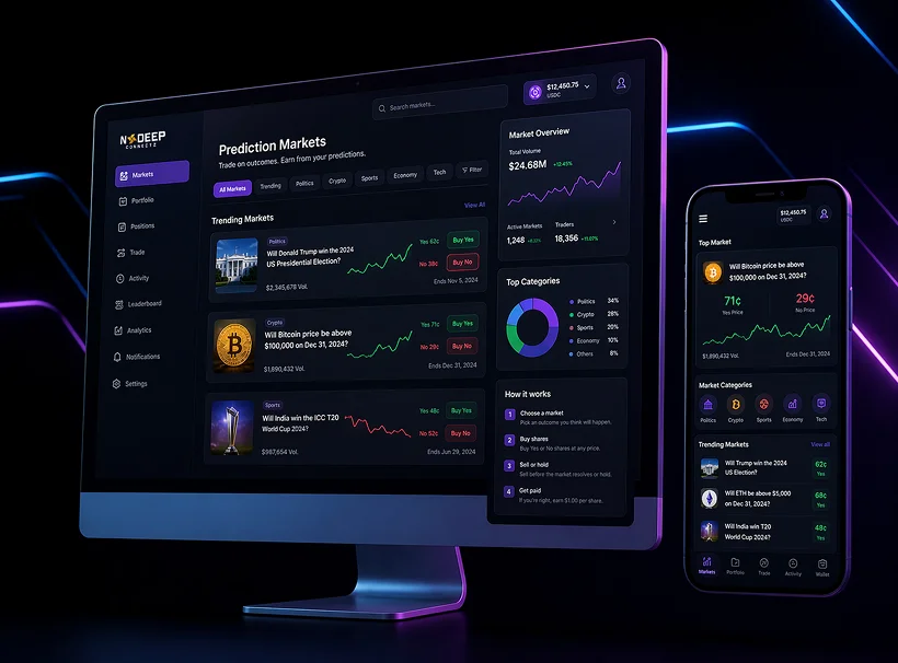 Prediction Market Hero Graphic